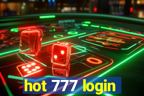 hot 777 login